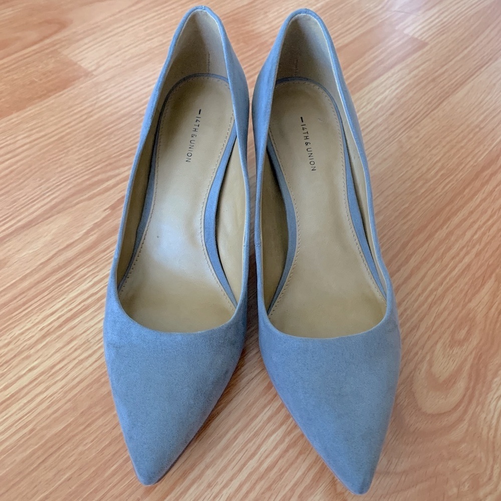 14th & Union Audrey Block Heel Pump